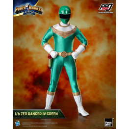 Power Rangers Zeo FigZero akčná figúrka 1/6 Ranger IV Green 30 cm